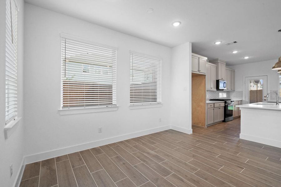 Spacious, unfurnished interior of a new home in Meridiana, Manvel (Image 29). Spacious, unfurnished interior of a new home in Meridiana, Manvel (Image 29).