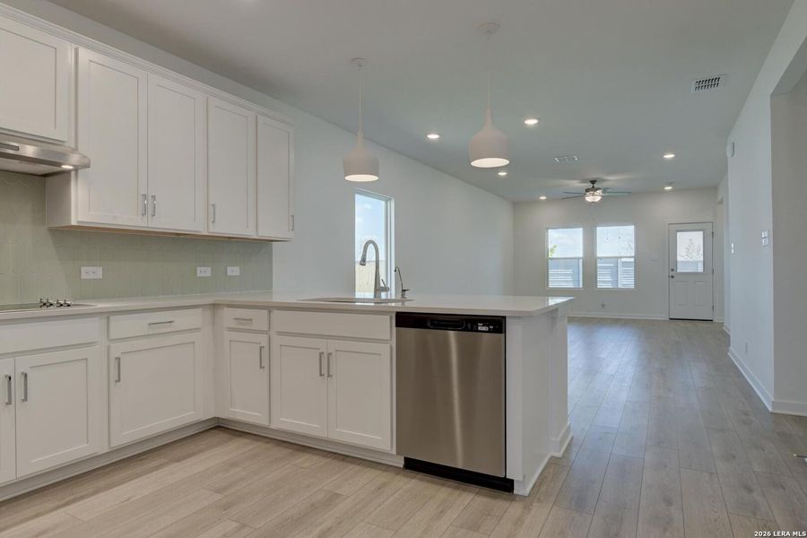 Furnished interior view inside a new home in Saddlebrook Ranch, Schertz (Image 8).