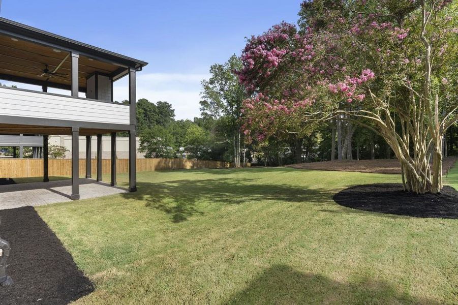 Exterior details and patio area of a home in , Buford (Image 3).