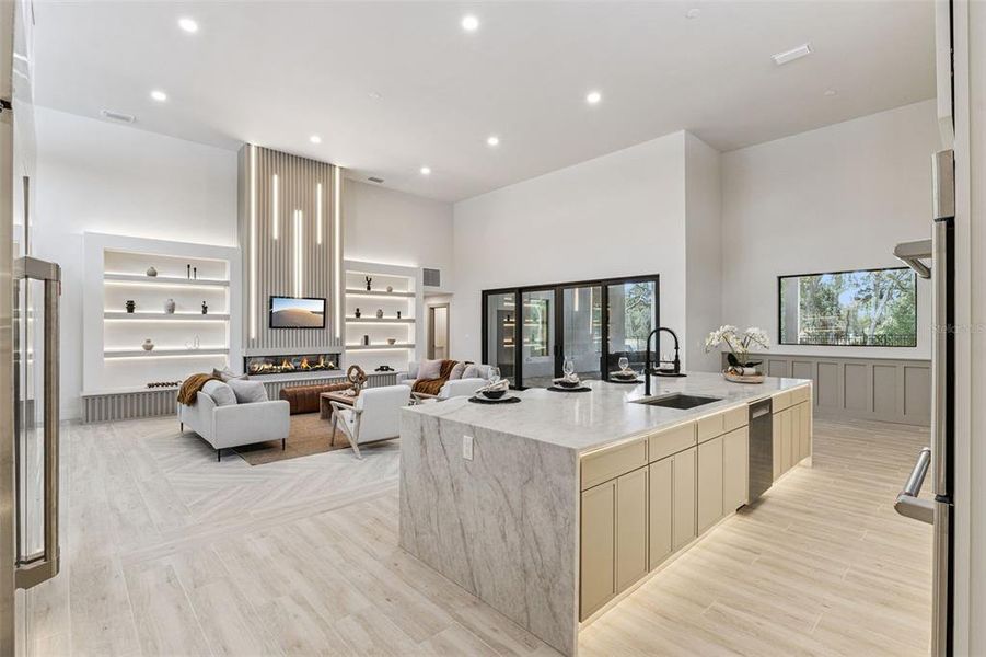 Furnished interior view inside a new home in , Winter Springs (Image 16).