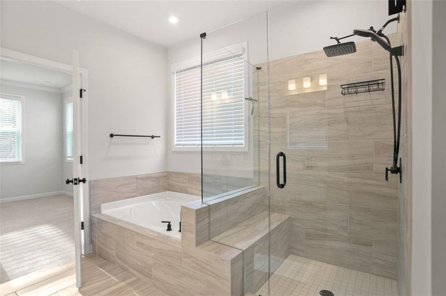 Furnished interior view inside a new home in Hillside Manor, Powder Springs (Image 10).