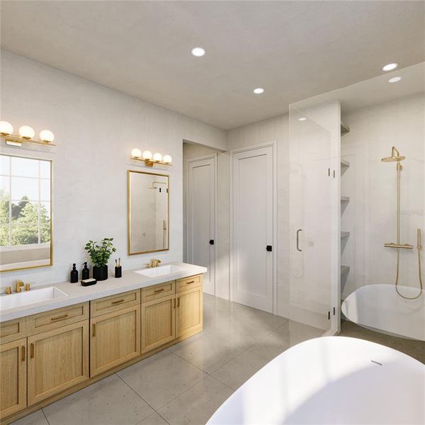 Furnished interior view inside a new home in , Apopka (Image 8).