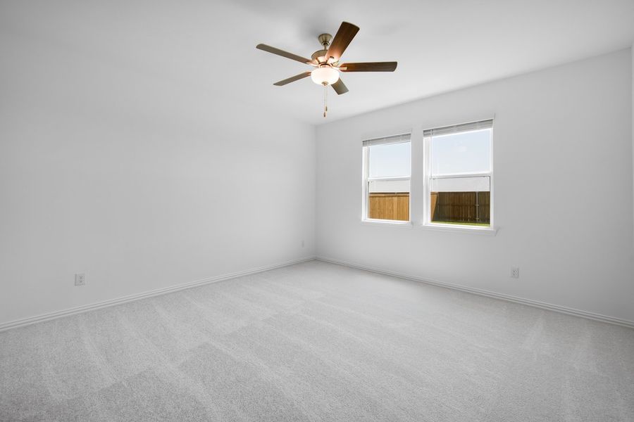 Spacious, unfurnished interior of a new home in River Ridge, Crandall (Image 24). Spacious, unfurnished interior of a new home in River Ridge, Crandall (Image 24).