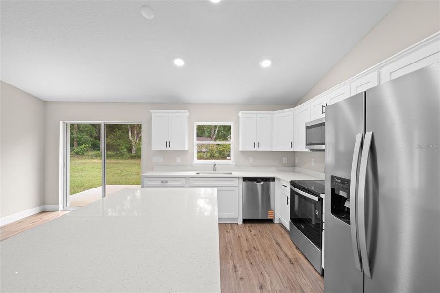 Furnished interior view inside a new home in , Ocala (Image 8).