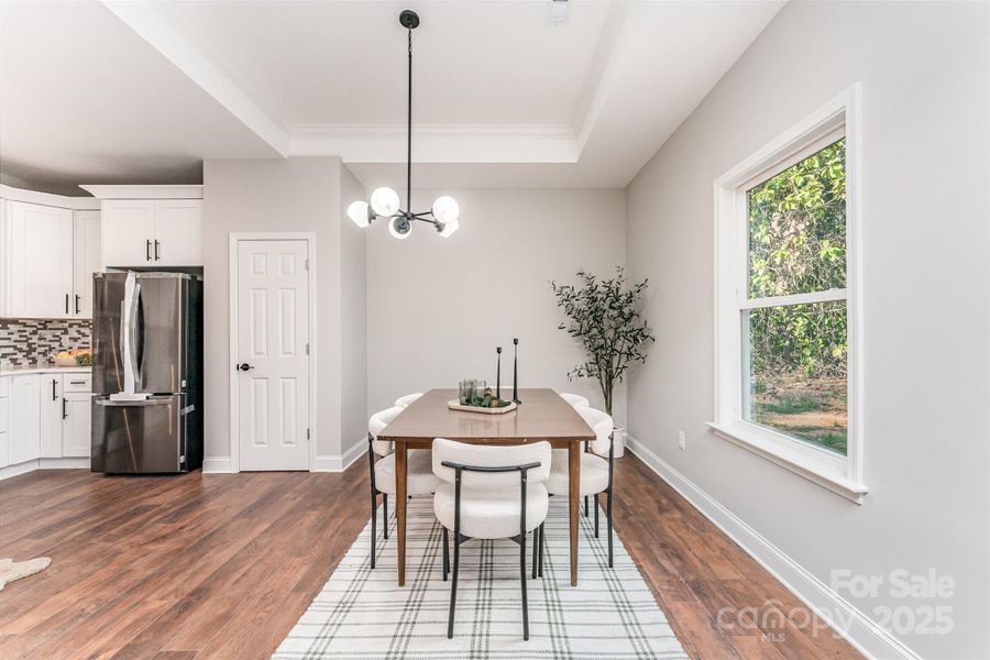 Furnished interior view inside a new home in , Gastonia (Image 8).