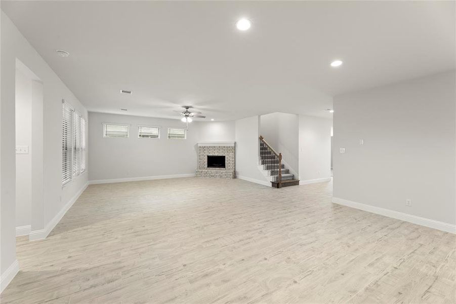 Spacious, unfurnished interior of a new home in Mercer Meadows, Royse City (Image 18). Spacious, unfurnished interior of a new home in Mercer Meadows, Royse City (Image 18).