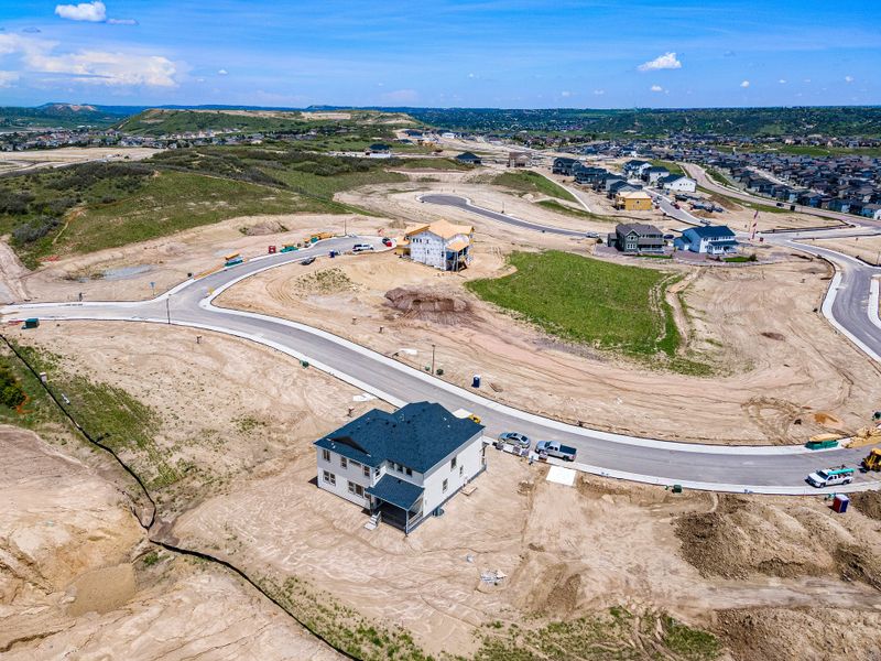 Site preparation for new homesites in Hillside at Crystal Valley Destination Collection, Castle Rock (Image 30).