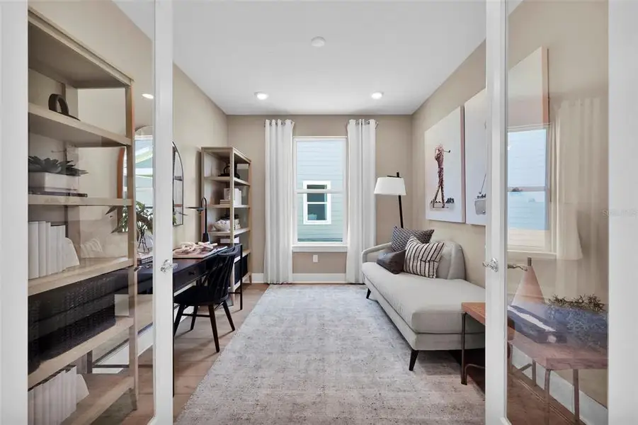 Furnished interior view inside a new home in Seminole Palms, Palm Coast (Image 13).