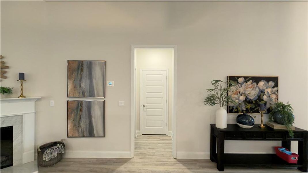 Furnished interior view inside a new home in Habersham Meadows, Demorest (Image 18).
