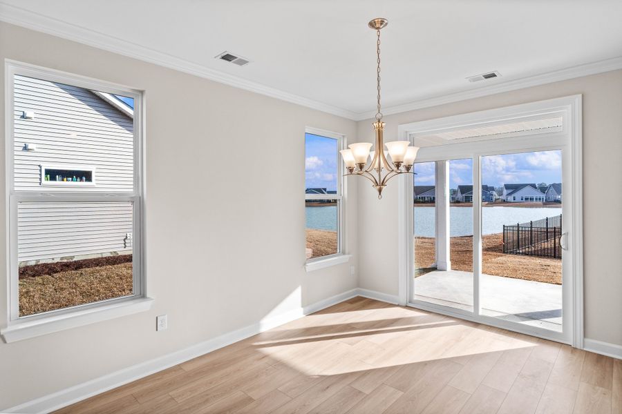 Spacious, unfurnished interior of a new home in Bridgewater - Shorehaven Village, Little River (Image 13).