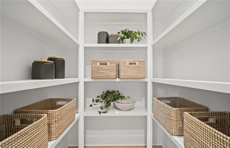 Furnished interior view inside a new home in Sterling Pointe, Cumming (Image 31).