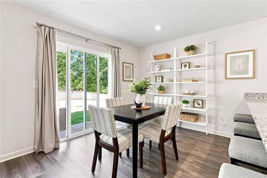 Furnished interior view inside a new home in Kingston Park, Kingston (Image 17).