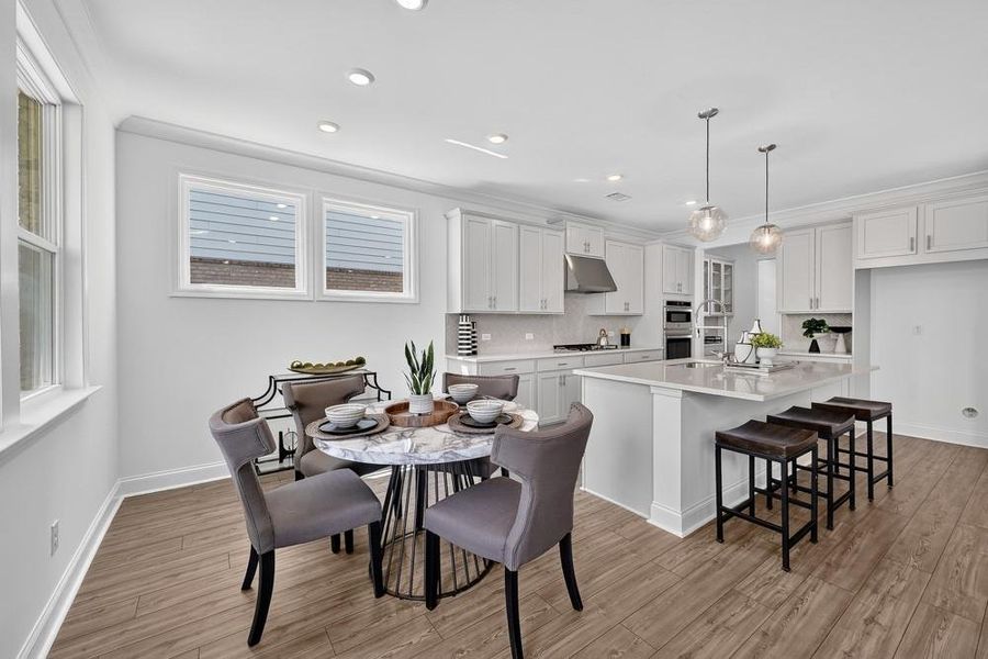 Furnished interior view inside a new home in Bennett Farm, Loganville (Image 13).