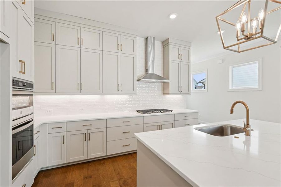 Furnished interior view inside a new home in Promenade at Sawnee Village, Cumming (Image 19).