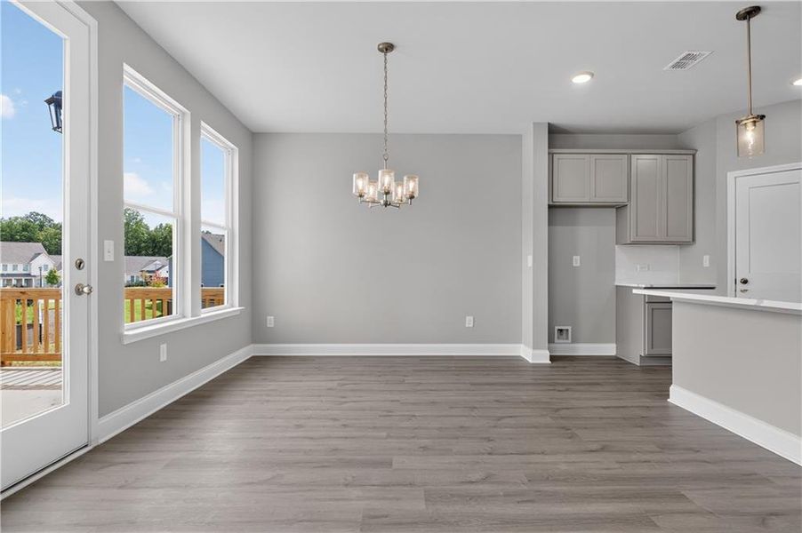Spacious, unfurnished interior of a new home in Maddox Landing, Hoschton (Image 16). Spacious, unfurnished interior of a new home in Maddox Landing, Hoschton (Image 16).