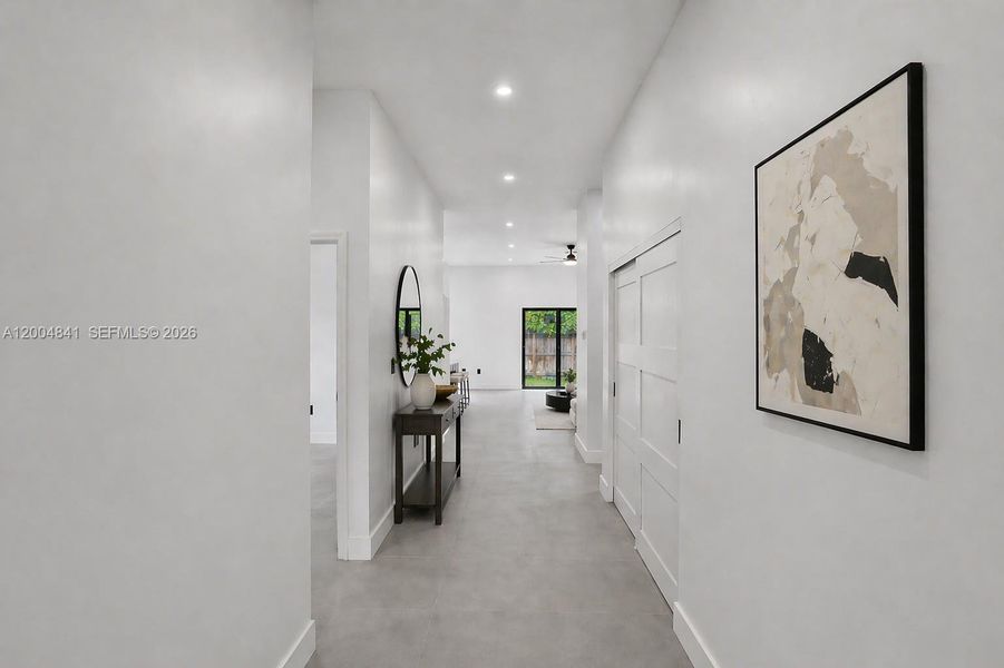 Furnished interior view inside a new home in , Miramar (Image 13).