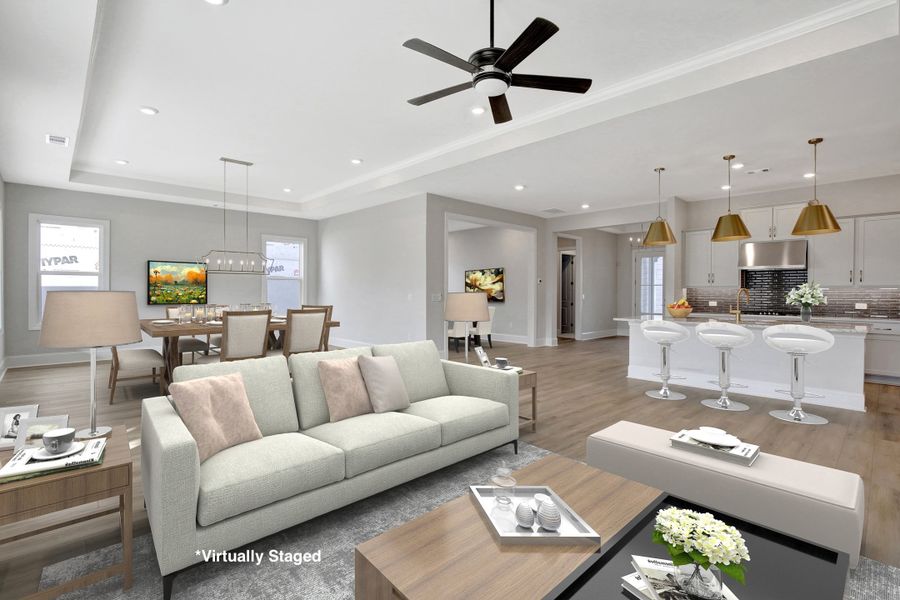 Taylor Model | Staged Great Room