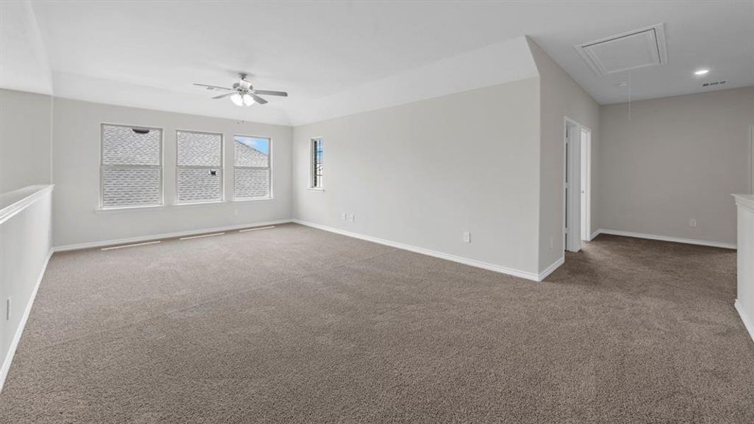 Spacious, unfurnished interior of a new home in Silverado, Aubrey (Image 22). Spacious, unfurnished interior of a new home in Silverado, Aubrey (Image 22).