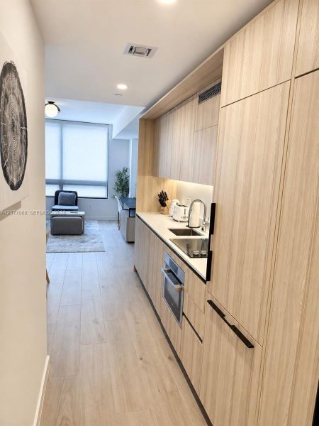 Furnished interior view inside a new home in , Miami (Image 4). Furnished interior view inside a new home in , Miami (Image 4).