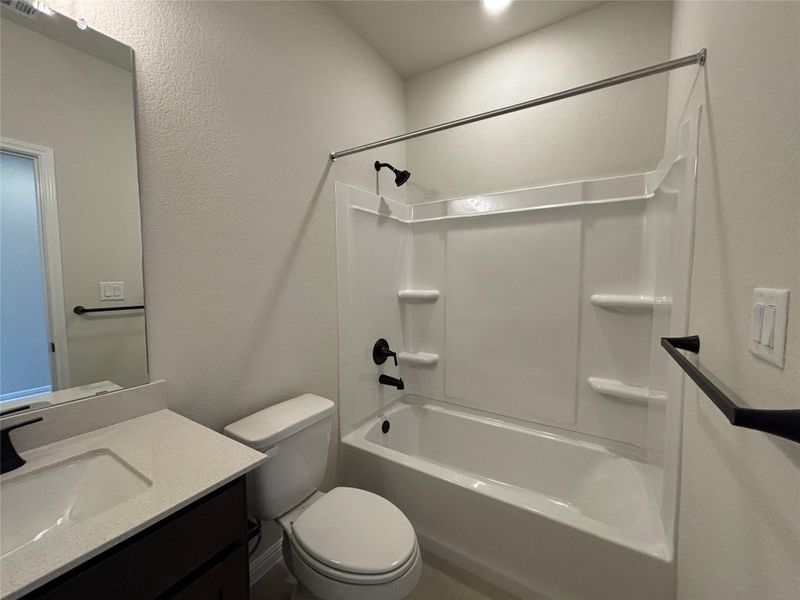 Furnished interior view inside a new home in Cannon Ranch 45s, Dripping Springs (Image 7).