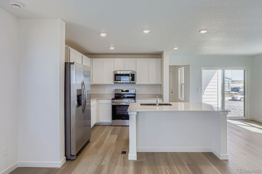 Furnished interior view inside a new home in Percheron: The Explorer Collection, Colorado Springs (Image 4).