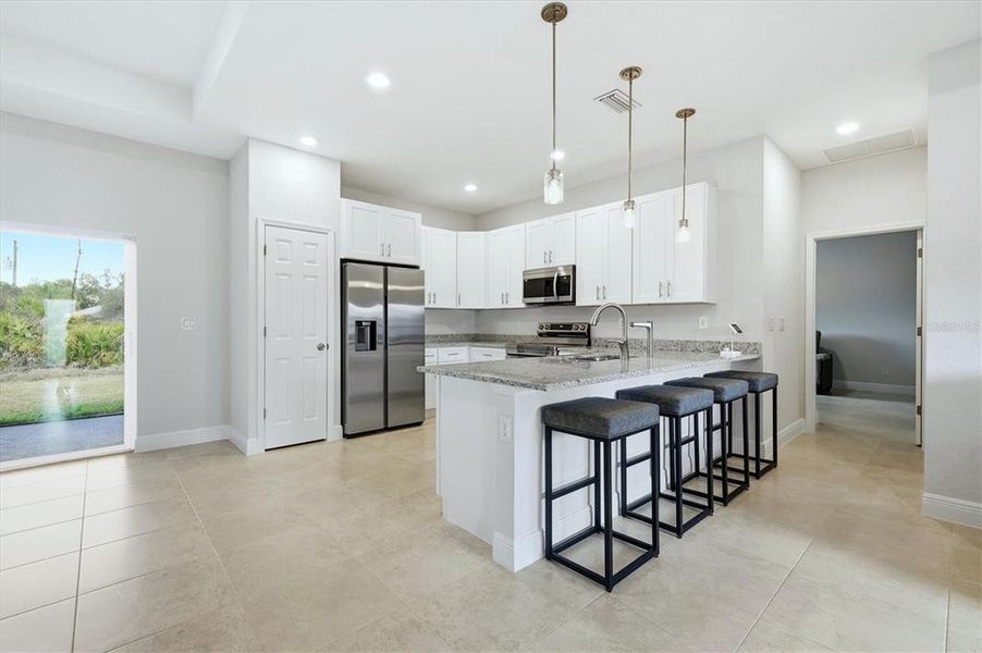Furnished interior view inside a new home in , North Port (Image 14).