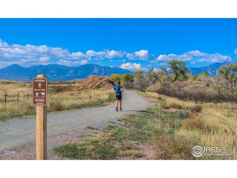 Open space trails