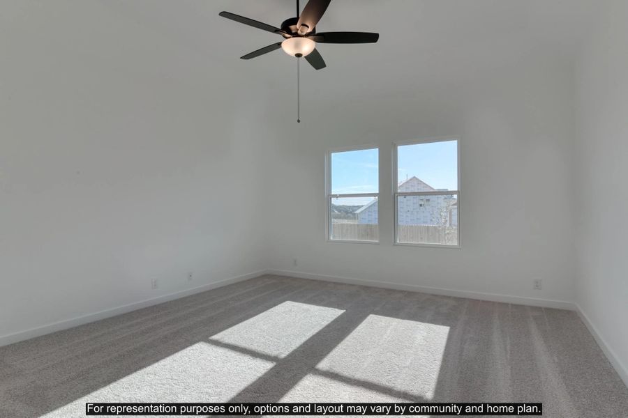 Spacious, unfurnished interior of a new home in The Wilder, Adkins (Image 12).