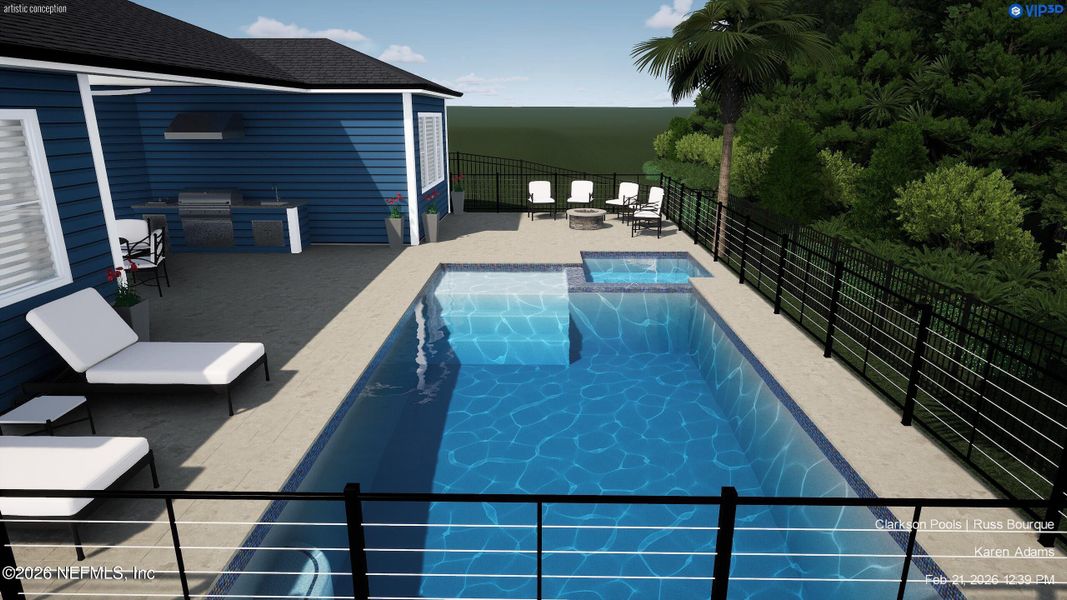 Image 75 of a home in Palm Crest at Seabrook.