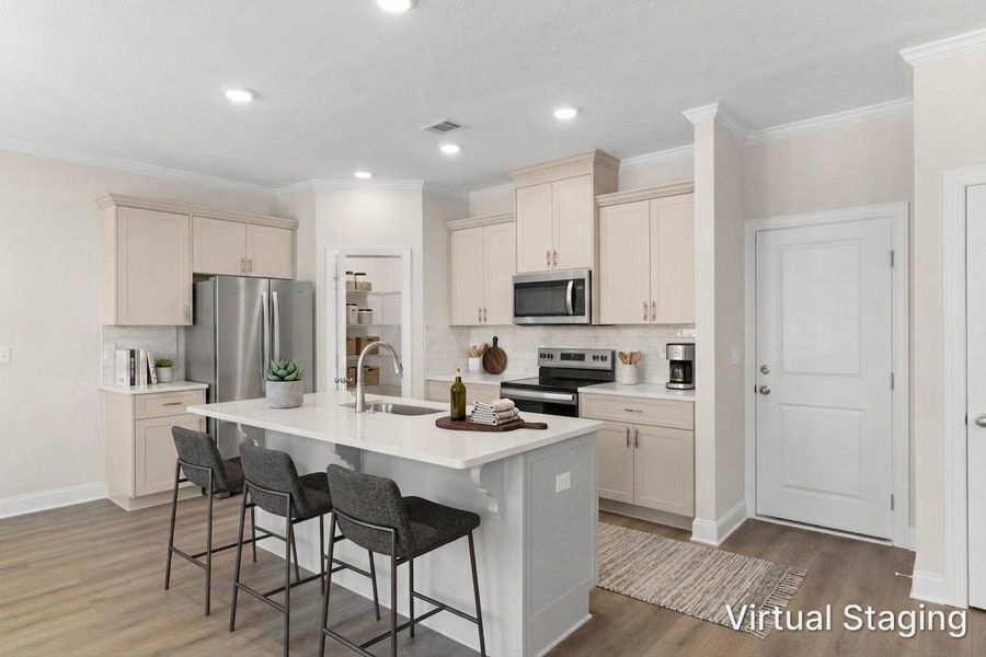 Furnished interior view inside a new home in Windsor, North Augusta (Image 13).