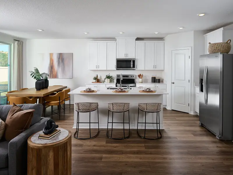 Furnished interior view inside a new home in Crosswinds - Signature Series, Haines City (Image 3).