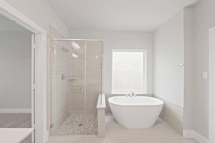 Furnished interior view inside a new home in Briarwood Crossing, Rosenberg (Image 8).