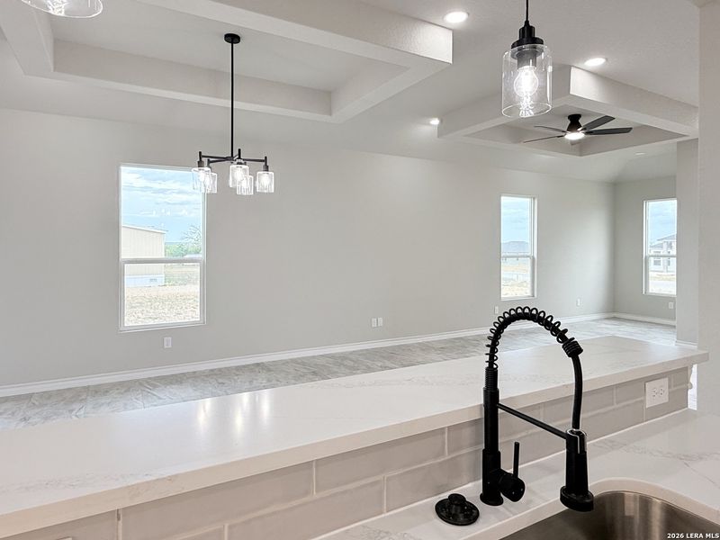 Close-up of interior finishes inside a home in , La Vernia (Image 12). Close-up of interior finishes inside a home in , La Vernia (Image 12).