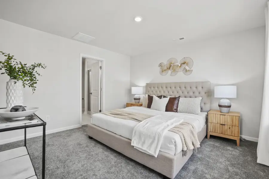Furnished interior view inside a new home in The Coves on Lake Wylie, Charlotte (Image 4).