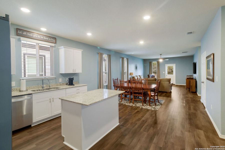 Furnished interior view inside a new home in Davis Ranch, San Antonio (Image 3).