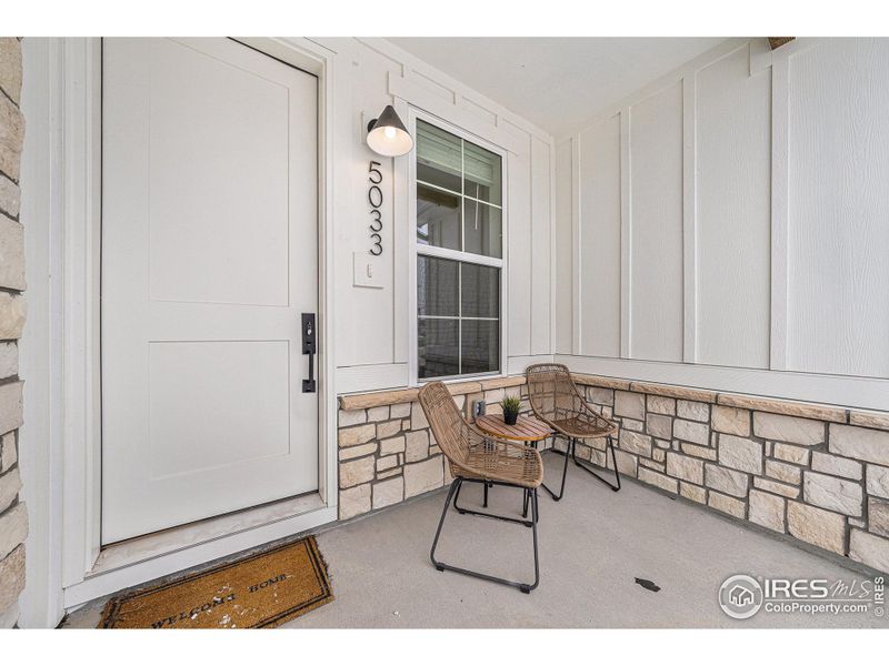 Furnished interior view inside a new home in Eagle Brook Meadows, Loveland (Image 14).