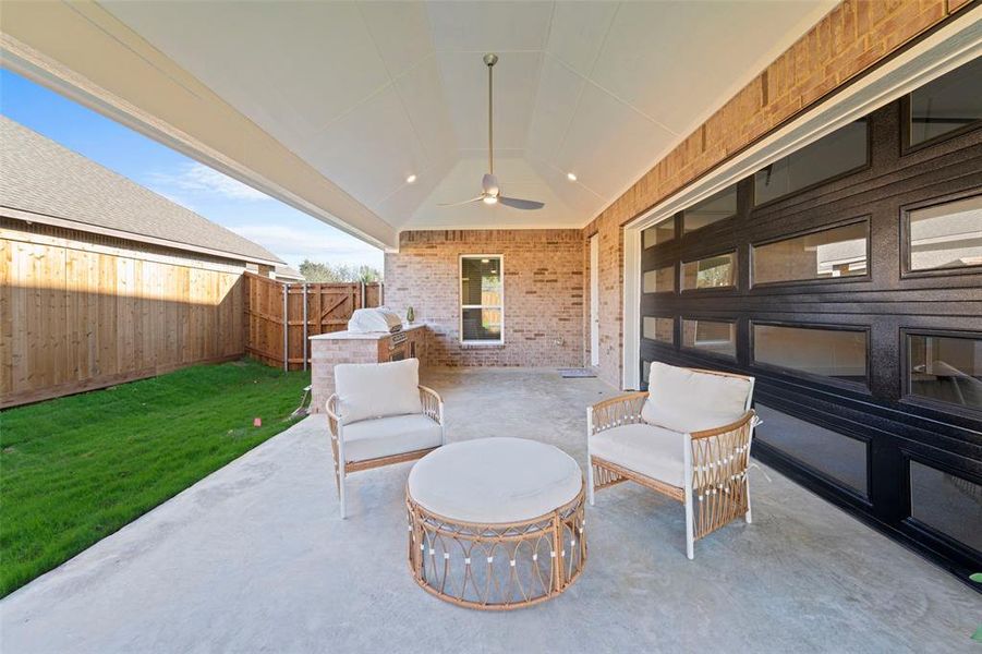 Exterior details and patio area of a home in , Glenn Heights (Image 27). Exterior details and patio area of a home in , Glenn Heights (Image 27).