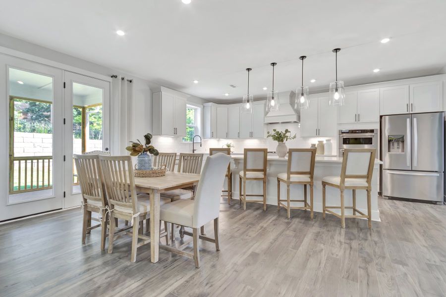 Furnished interior view inside a new home in Stonewood Estates: Landmark, Durham (Image 7).
