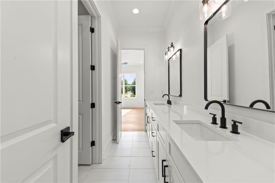Furnished interior view inside a new home in , Greensboro (Image 17).
