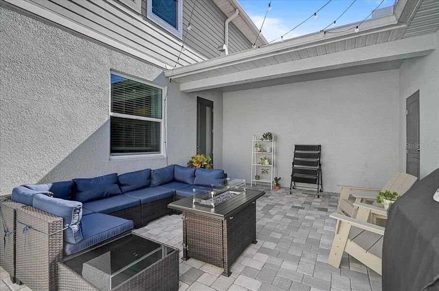 Exterior details and patio area of a home in , Sarasota (Image 23).