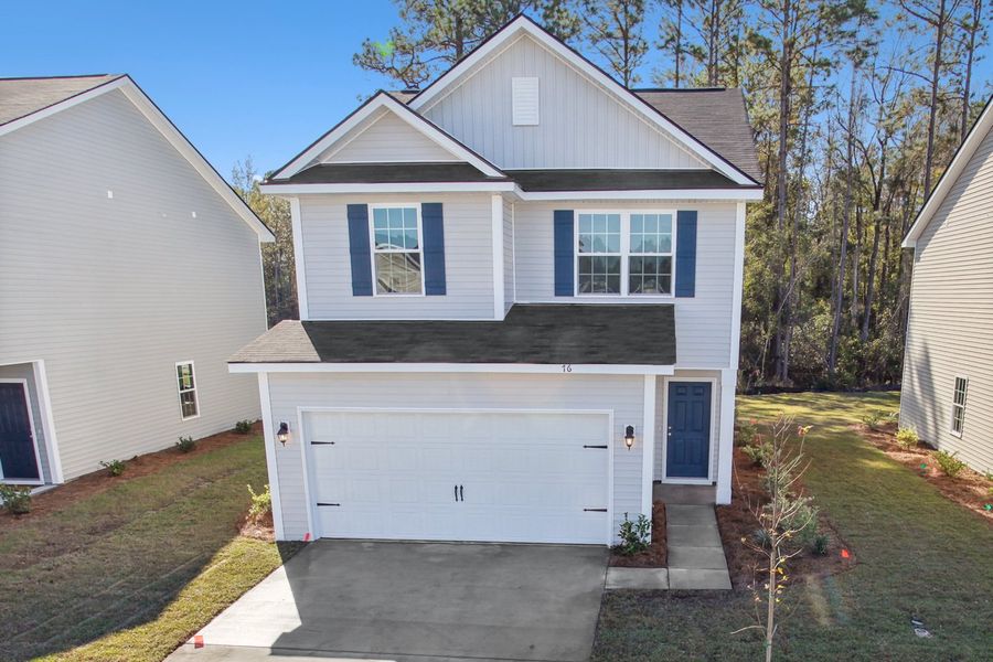 Representative exterior photo of a completed home built from the The Terrell by RTS Homes in Lakeside at Fifteen West, Hinesville, GA (Image 21).