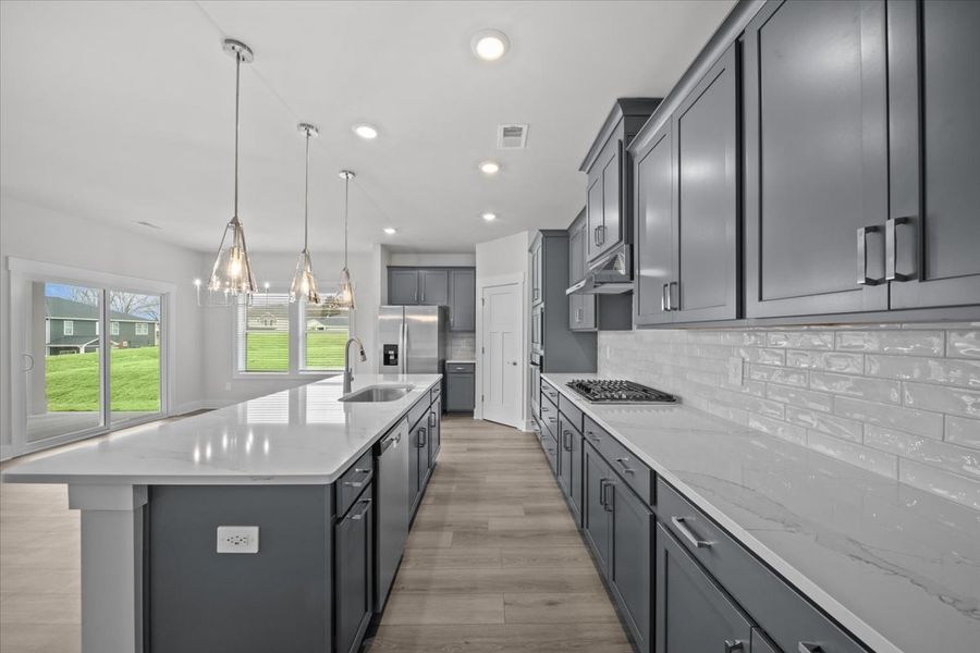 Furnished interior view inside a new home in Cedar Shoals - Signature Collection, Piedmont (Image 8).
