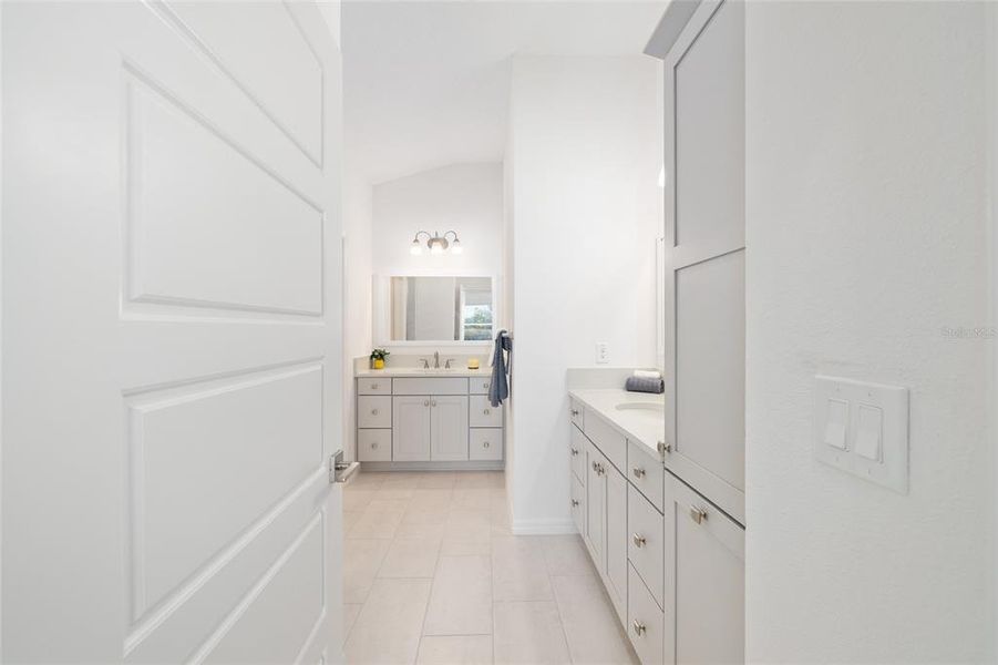 Furnished interior view inside a new home in , The Villages (Image 7).