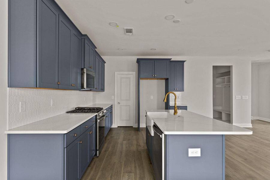 Furnished interior view inside a new home in Sweetgrass Station, Summerville (Image 6).