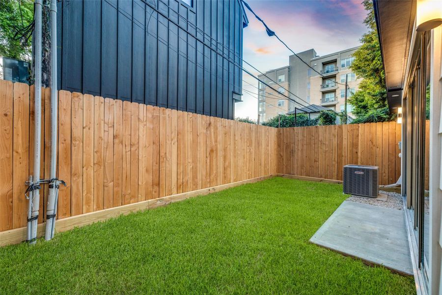 Exterior details and patio area of a home in , Houston (Image 23).