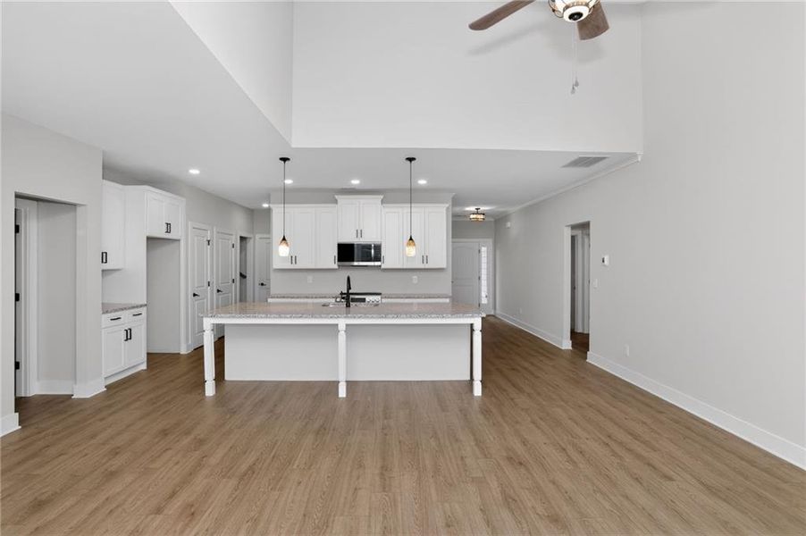 Furnished interior view inside a new home in , Dawsonville (Image 4).