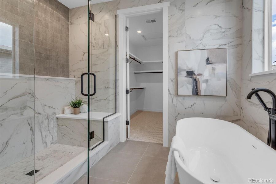 Furnished interior view inside a new home in , Louisville (Image 34).