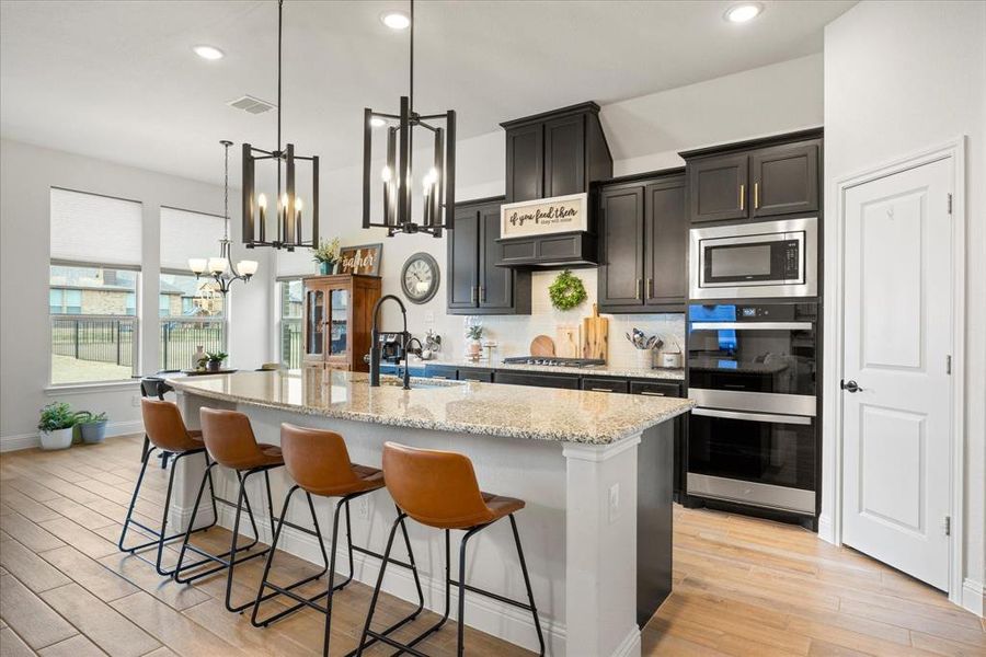 Furnished interior view inside a new home in Abe's Landing, Granbury (Image 7). Furnished interior view inside a new home in Abe's Landing, Granbury (Image 7).