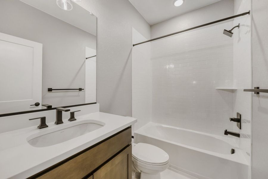 Furnished interior view inside a new home in Solterra, Lakewood (Image 5).