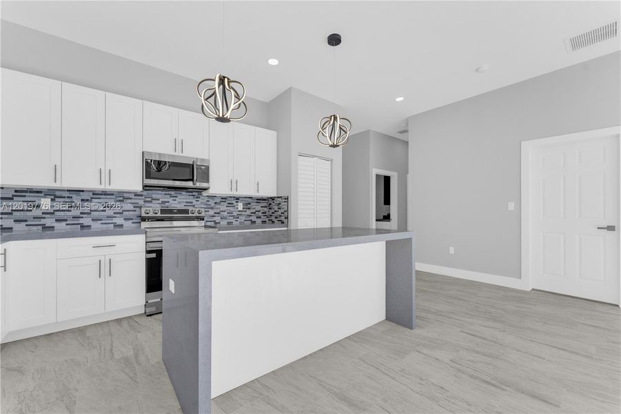 Furnished interior view inside a new home in , Fort Lauderdale (Image 13).